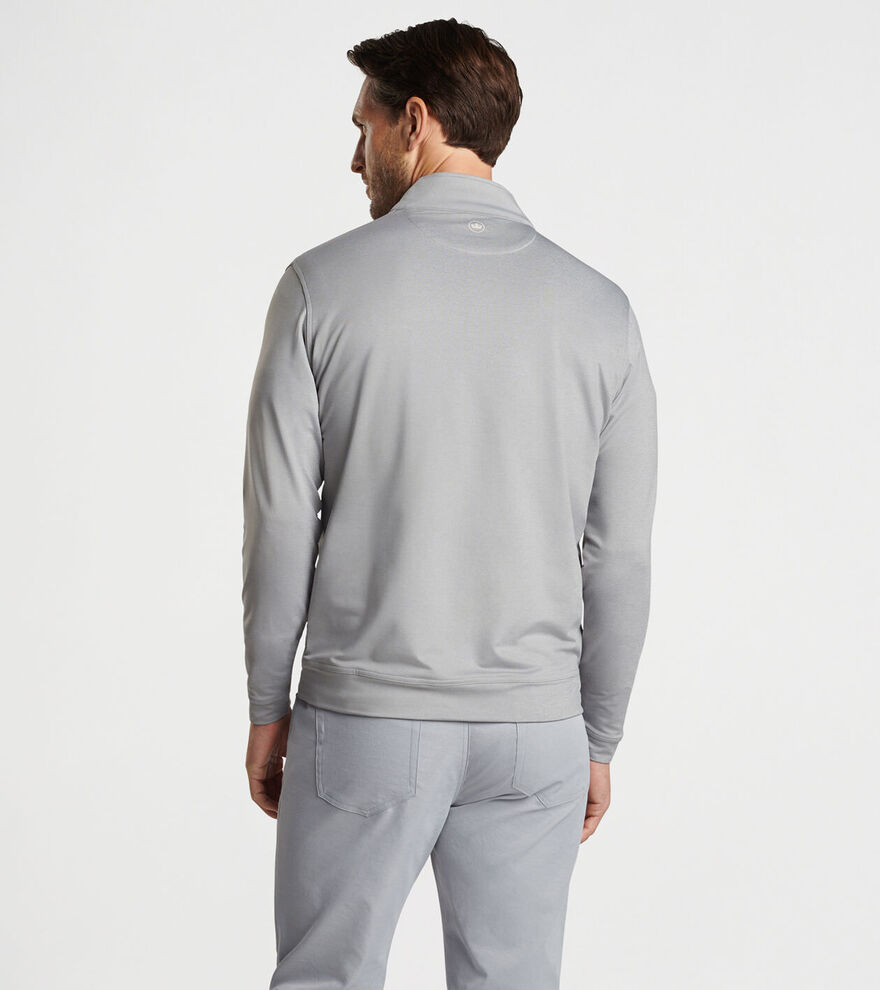 Perth Mélange Performance Quarter-Zip image number 4