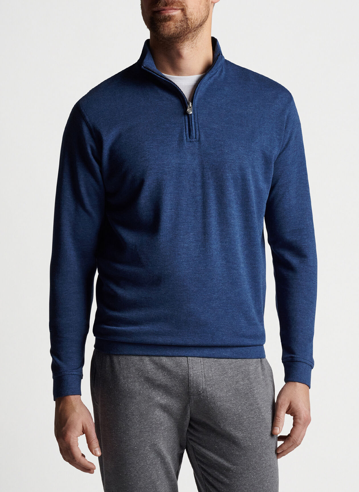 Crown Comfort Interlock Quarter-Zip | Men's Pullovers & T-Shirts ...