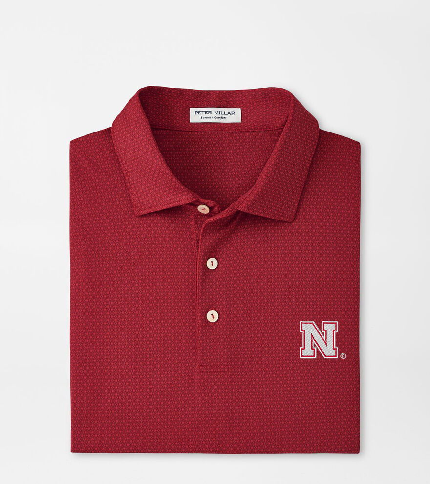 Nebraska Tesseract Performance Jersey Polo image number 1