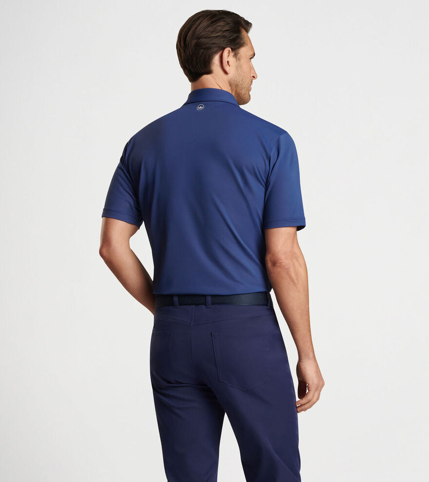 Solid Performance Mesh Polo image number 3