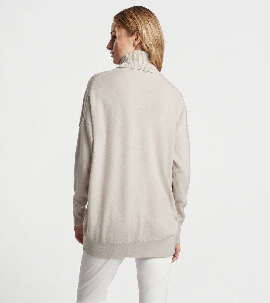 Women's Artisan Crafted Cashmere Turtleneck Sweater image number 3