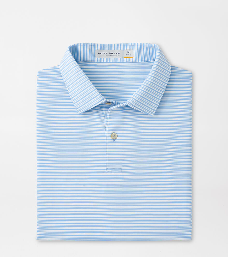 Featherweight Performance Payne Stripe Polo image number 1