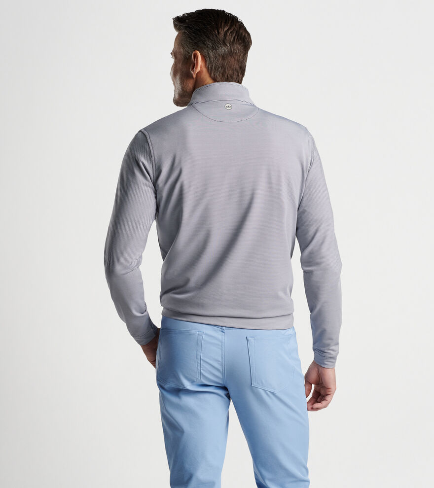 Perth Sugar Stripe Performance Quarter-Zip image number 3