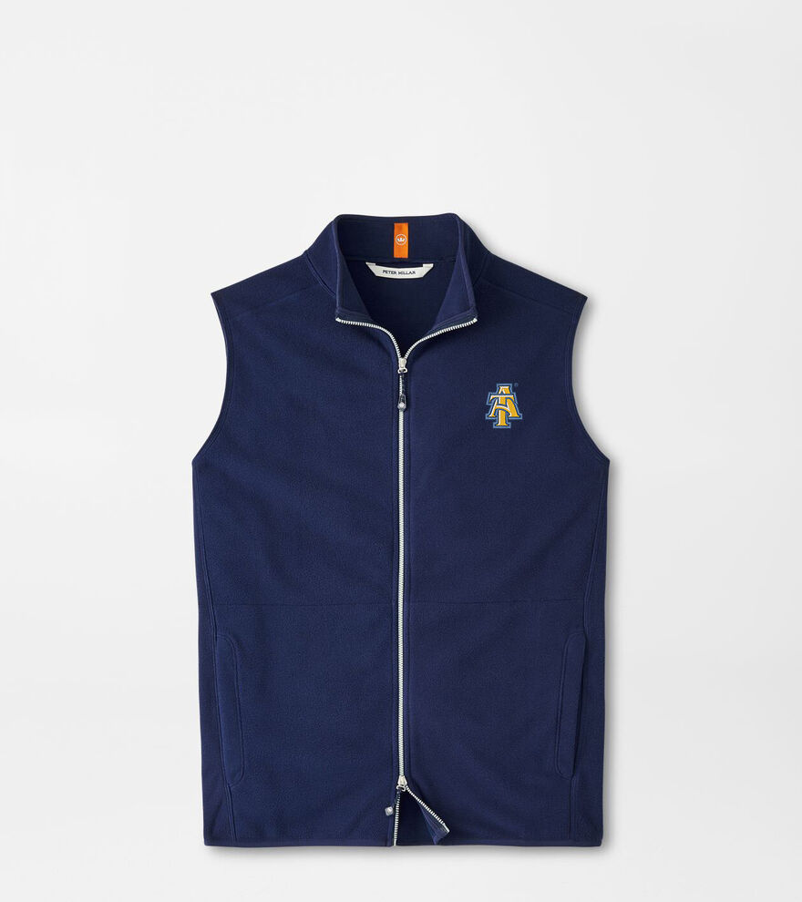NC A&T Thermal Flow Micro Fleece Vest image number 1