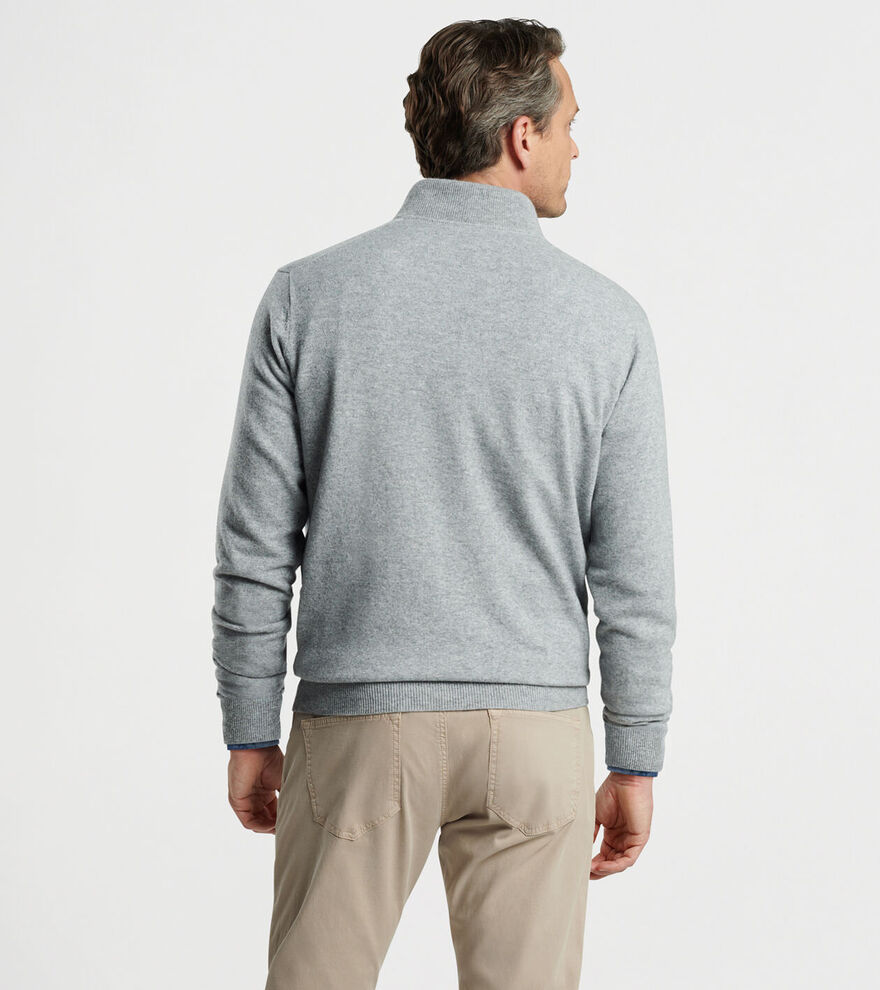 Artisan Crafted Cashmere Flex Quarter-Zip image number 4