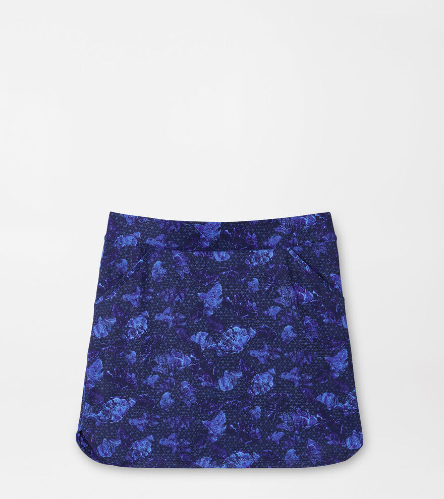 Ginko Print Alice Petal Hem Skort image number 1