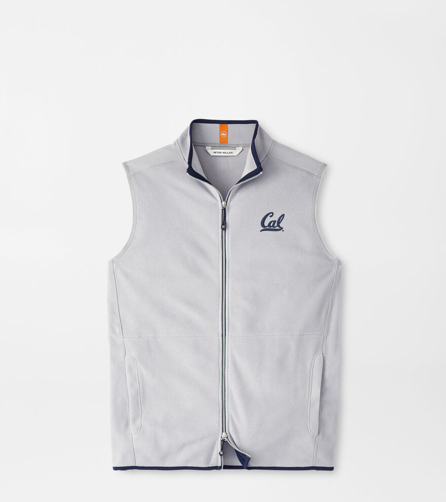 University of California Berkeley Thermal Flow Micro Fleece Vest image number 1