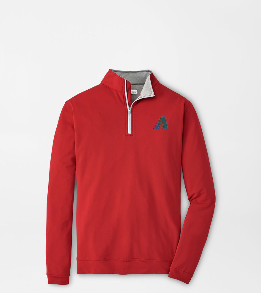 Cooperstown Arizona Diamondbacks Perth Performance Quarter-Zip image number 1