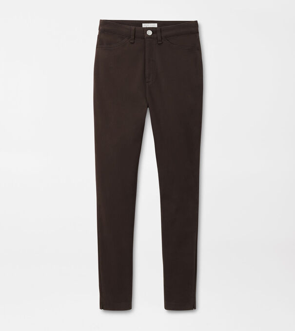 Karlie Stretch Sateen High Rise Pant