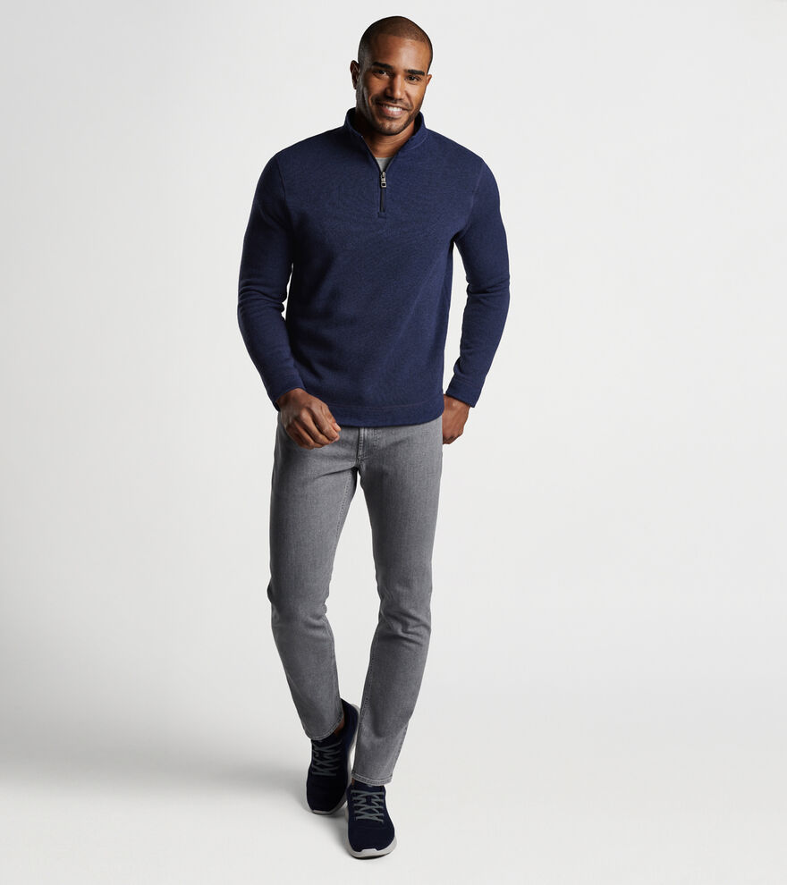 Crown Sweater Fleece Quarter-Zip | Men's Pullovers & T-Shirts | Peter ...