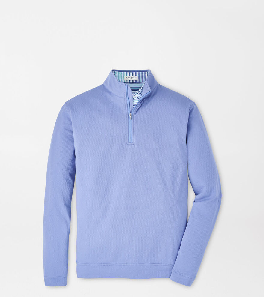 Perth Cross Hatch Performance Quarter-Zip image number 1