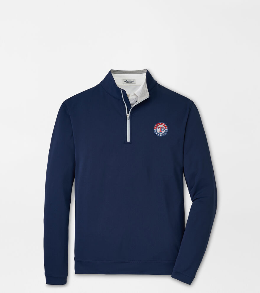 Cooperstown Texas Rangers Perth Performance Quarter-Zip image number 1