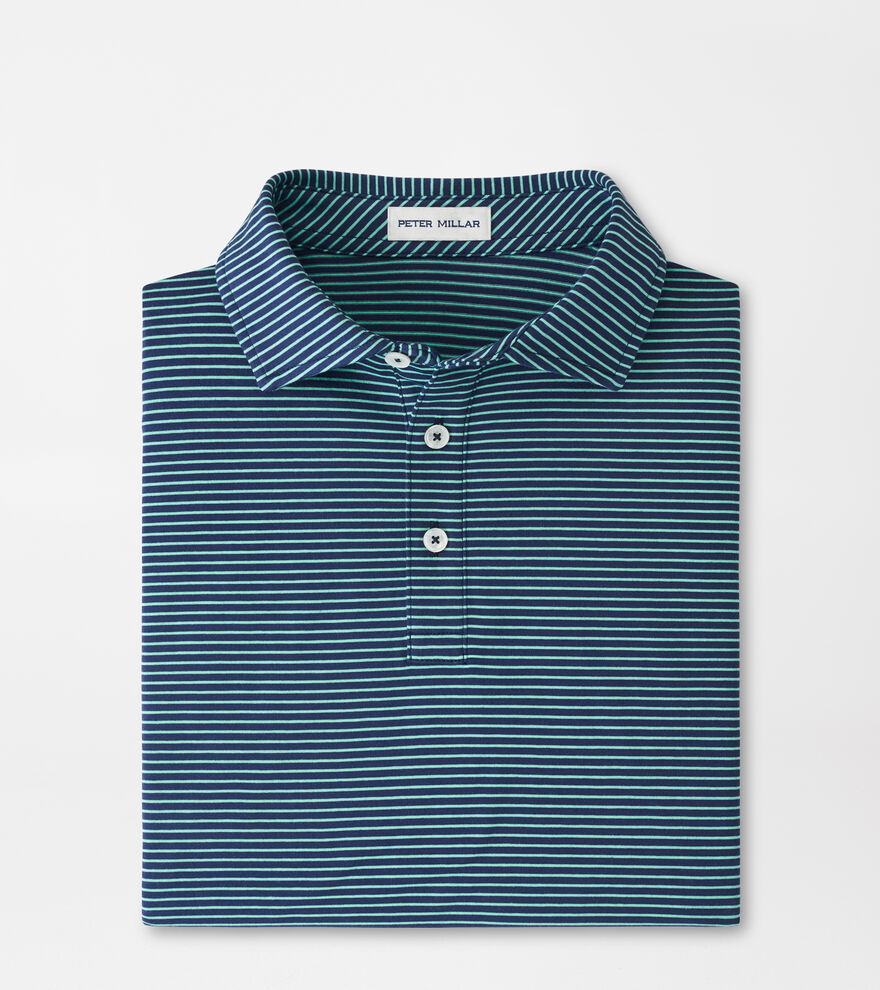 Pilot Mill Halifax Stripe Short-Sleeve Polo image number 1
