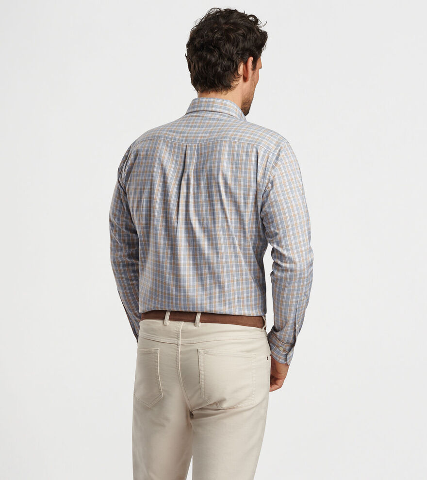 Powell Crown Lite Cotton-Stretch Sport Shirt image number 3