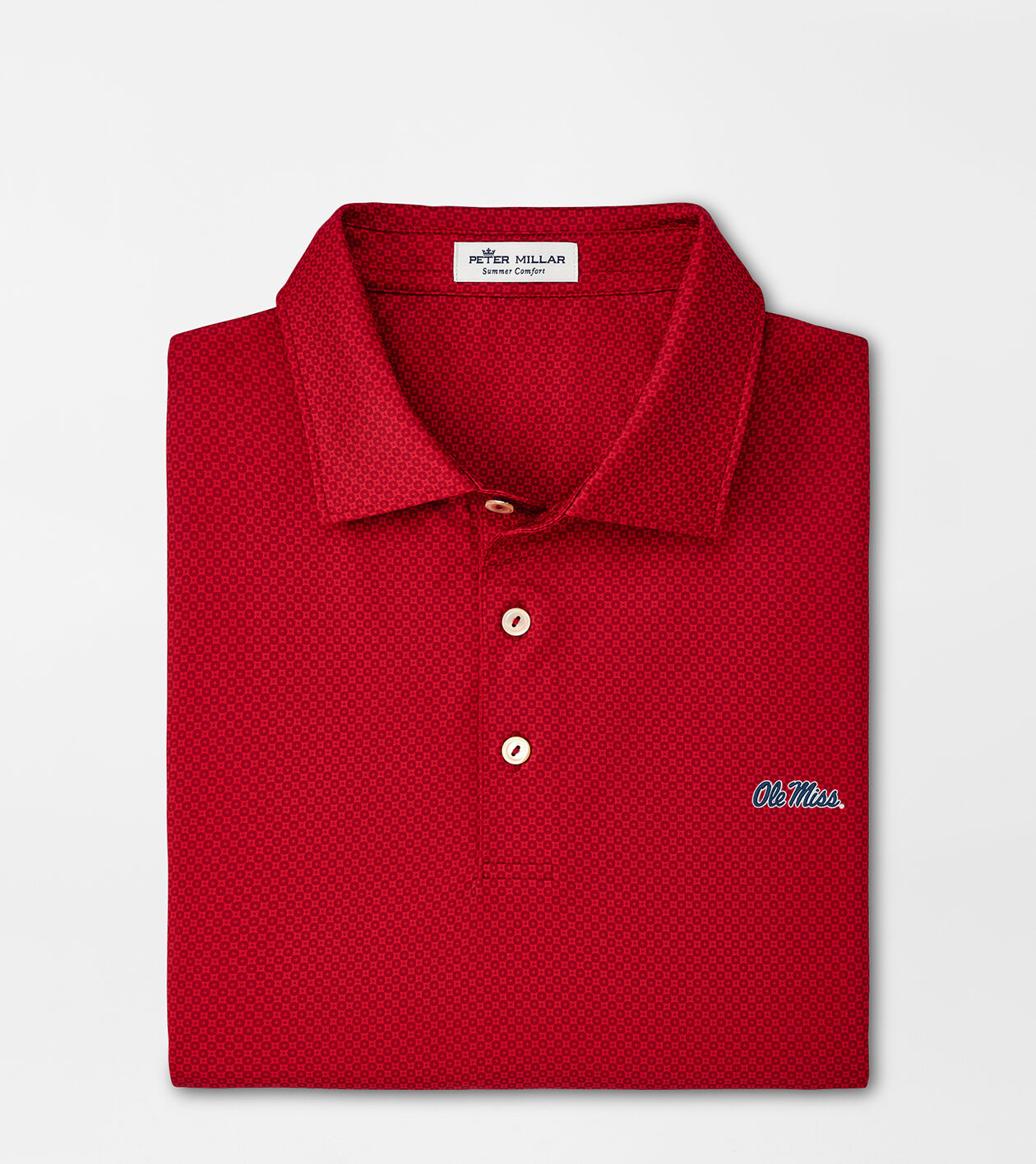 red ole miss polo