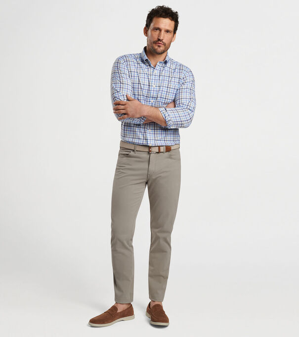 Signature Sateen Five-Pocket Pant