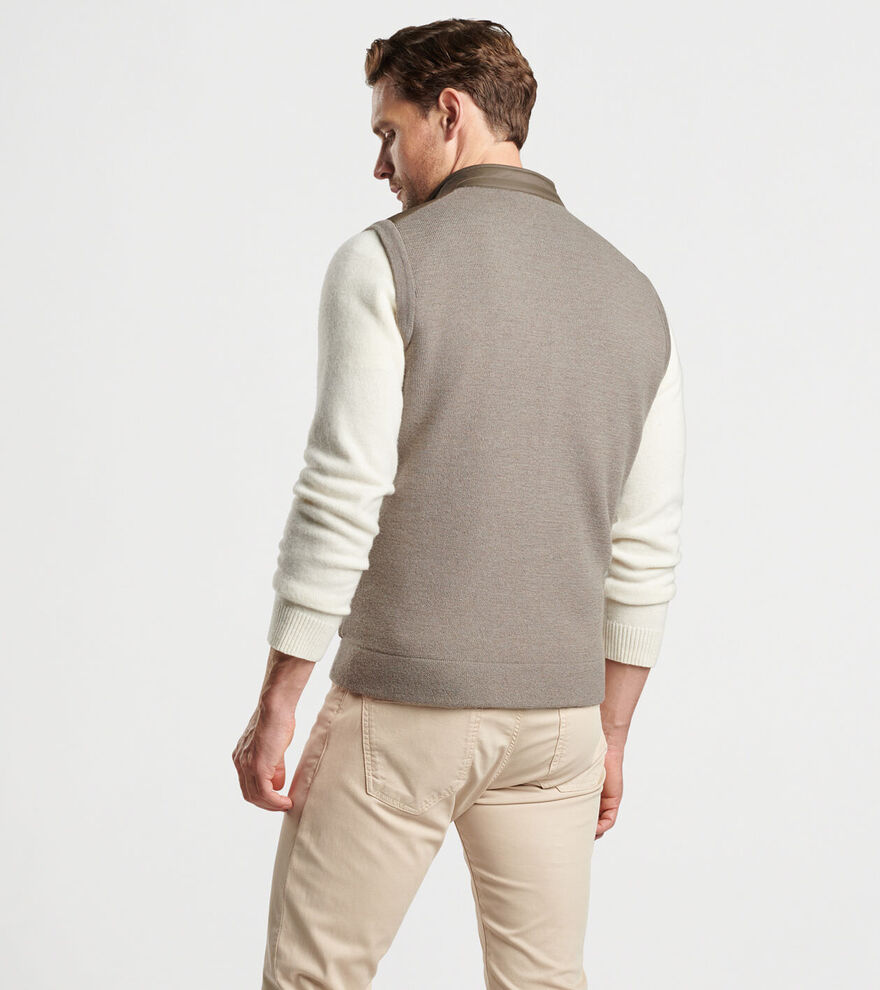 Holdridge Hybrid Full Zip Sweater Vest image number 4