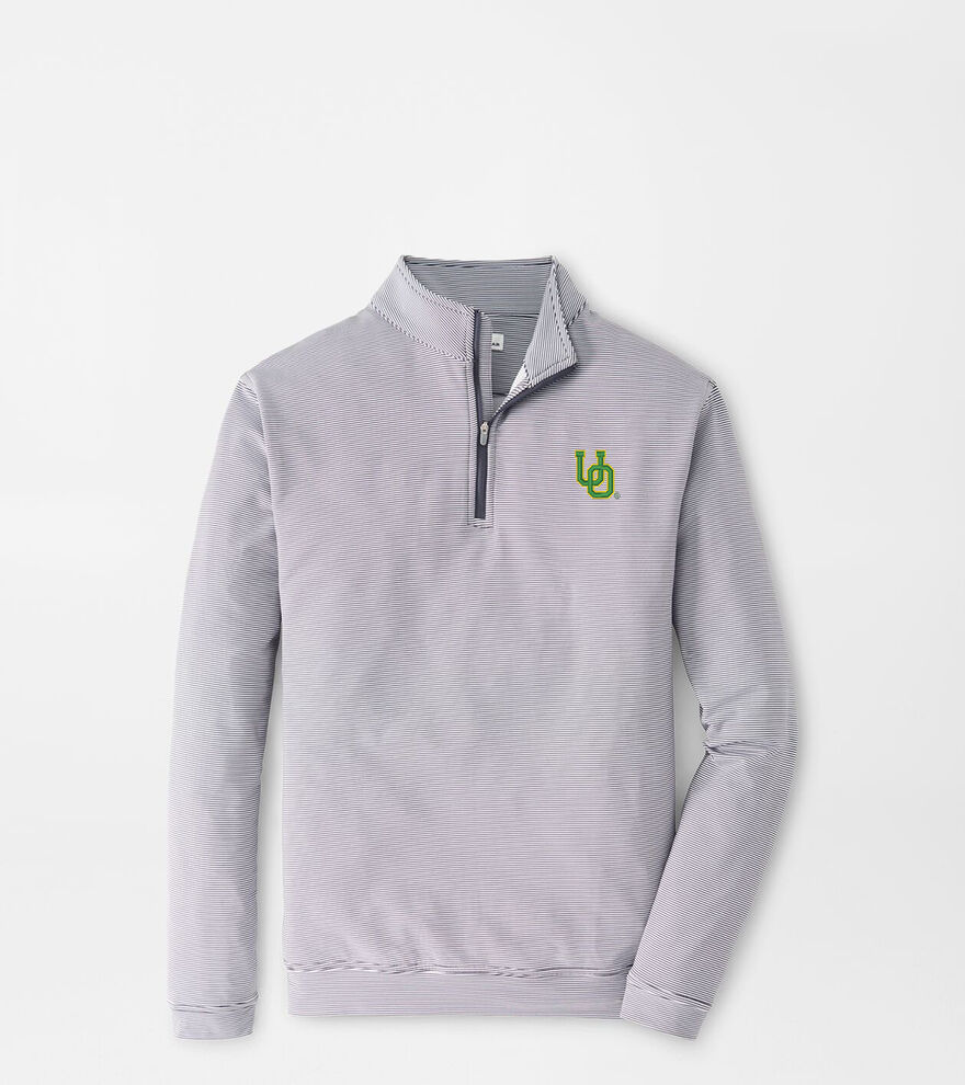 Oregon Vault Perth Mini-Stripe Performance Pullover image number 1