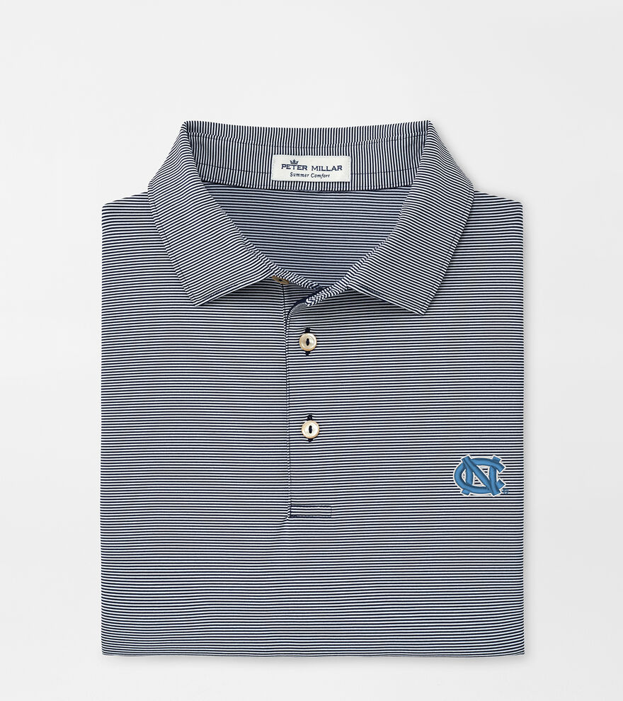 UNC Chapel Hill Jubilee Stripe Performance Polo image number 1