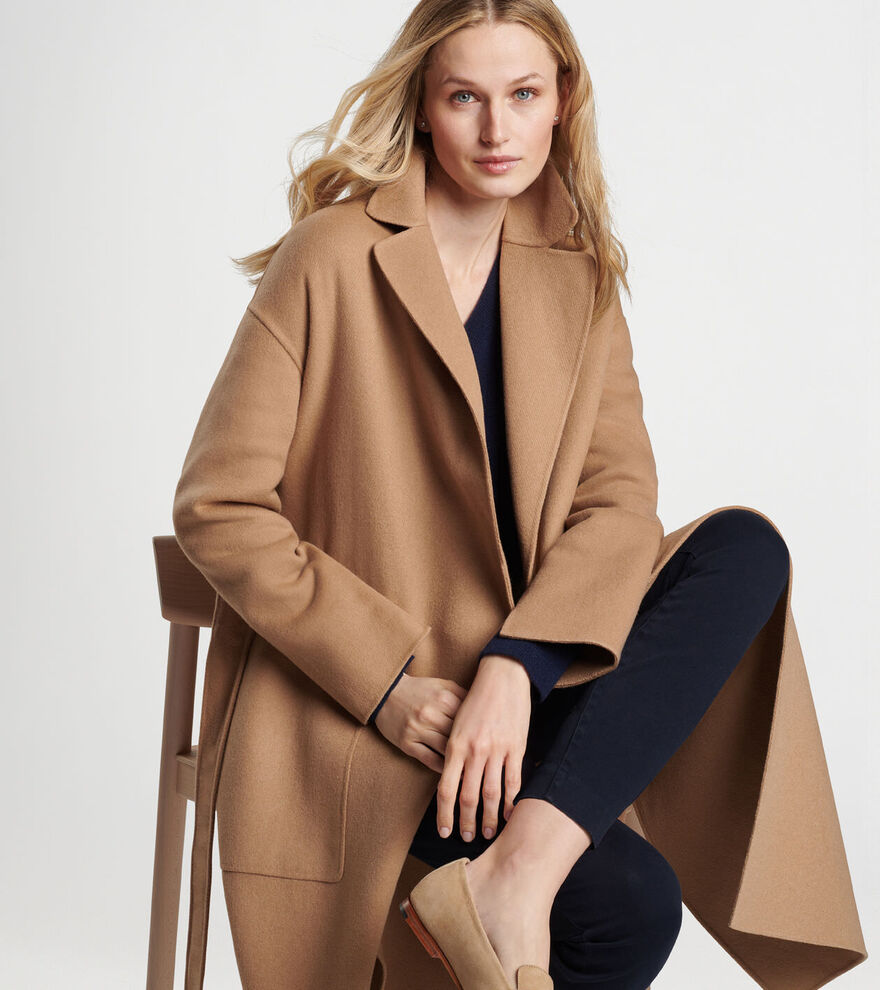 Women's Artisan Crafted Cashmere Topcoat image number 5