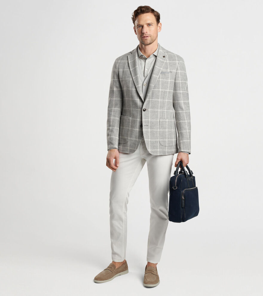 Dunne Windowpane Soft Jacket image number 1