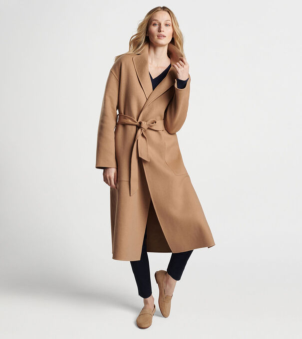 Women's Artisan Crafted Cashmere Topcoat