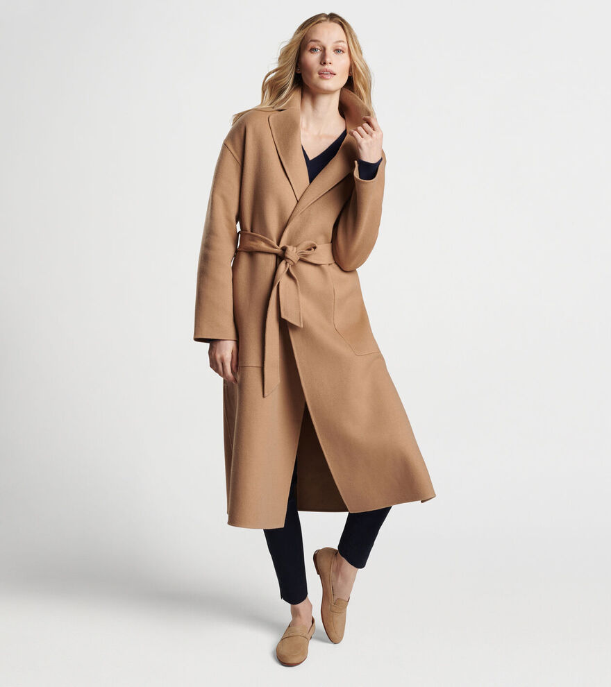 Women's Artisan Crafted Cashmere Topcoat image number 1