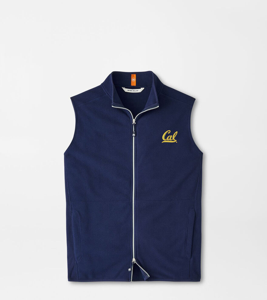 University of California Berkeley Thermal Flow Micro Fleece Vest image number 1