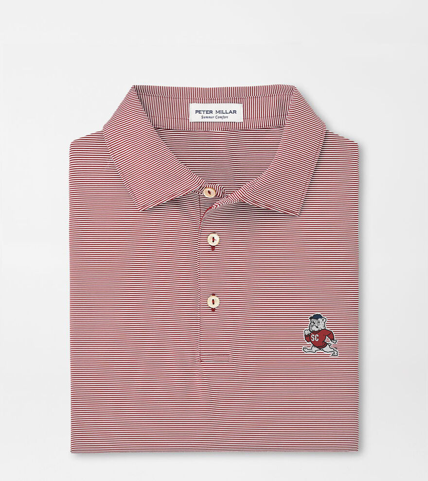 SC State Jubilee Stripe Performance Polo image number 1