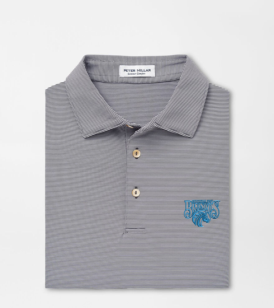 Fayetteville State Jubilee Stripe Performance Polo image number 1