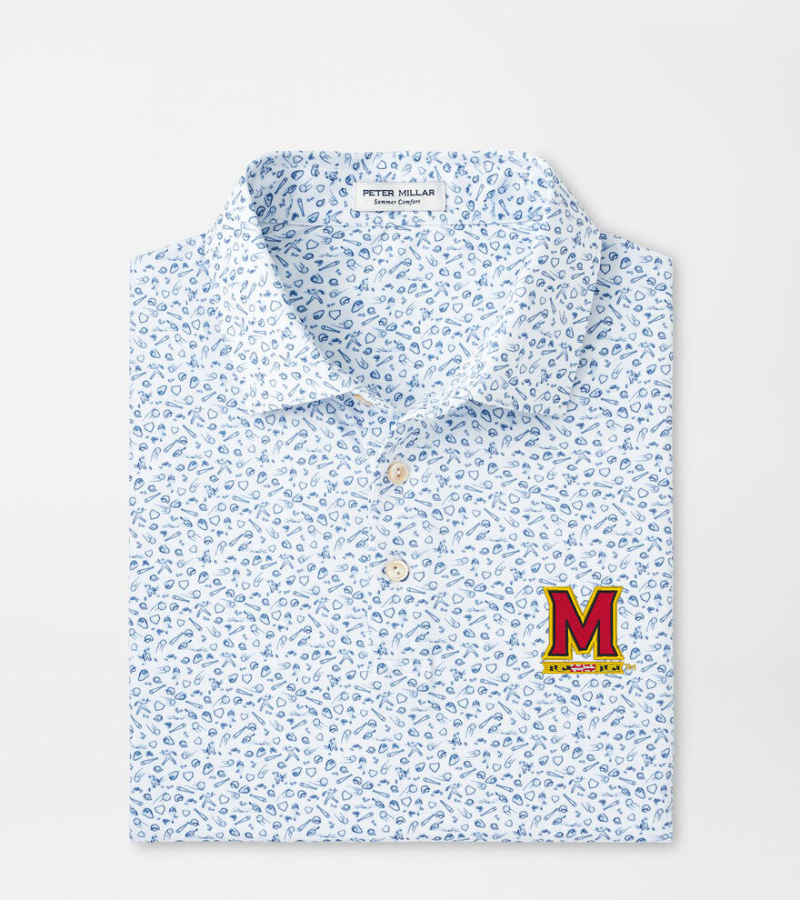 Maryland Batter Up Performance Jersey Polo image number 1