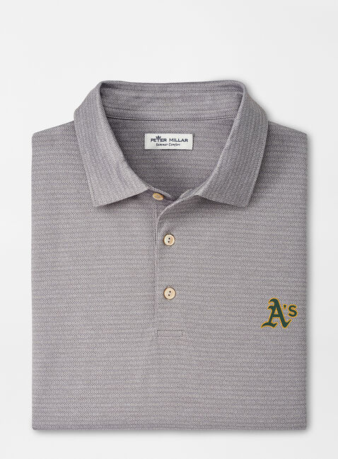 Oakland A's Groove Performance Jersey Polo | Men's MLB Apparel | Peter ...