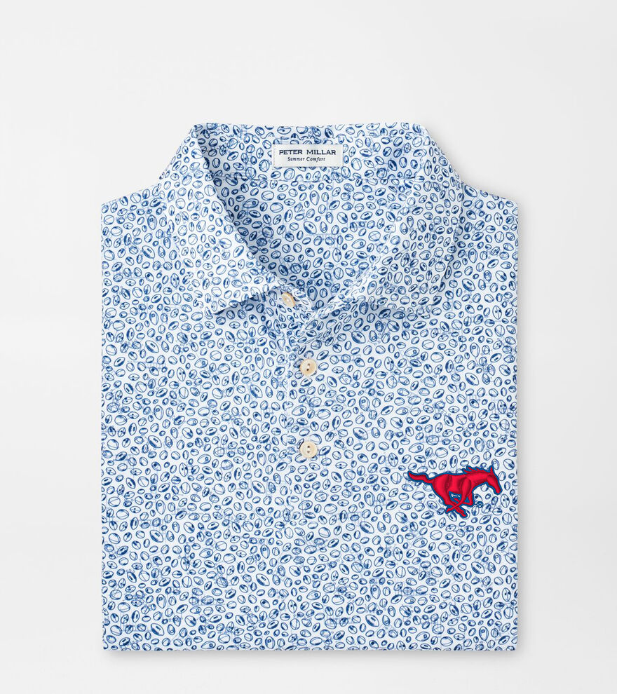 SMU Blitz Performance Jersey Polo image number 1