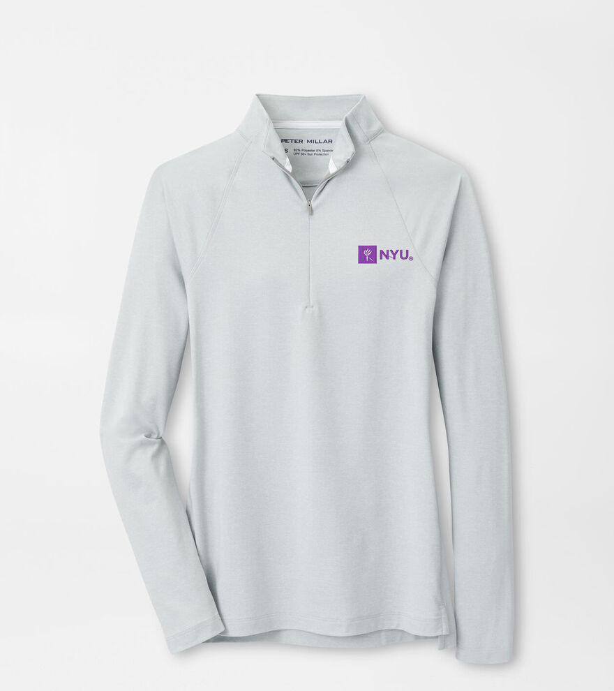 New York University Women's Mélange Raglan-Sleeve Perth Layer image number 1