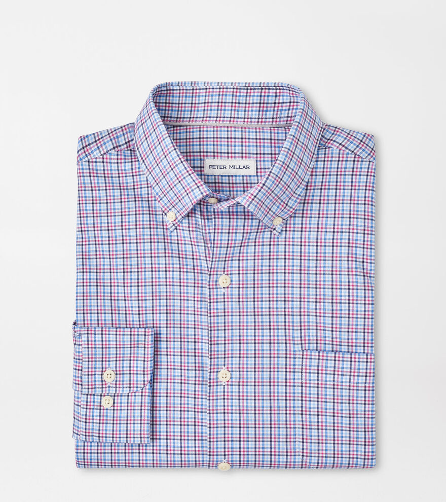 Albert Crown Lite Cotton-Stretch Sport Shirt image number 1