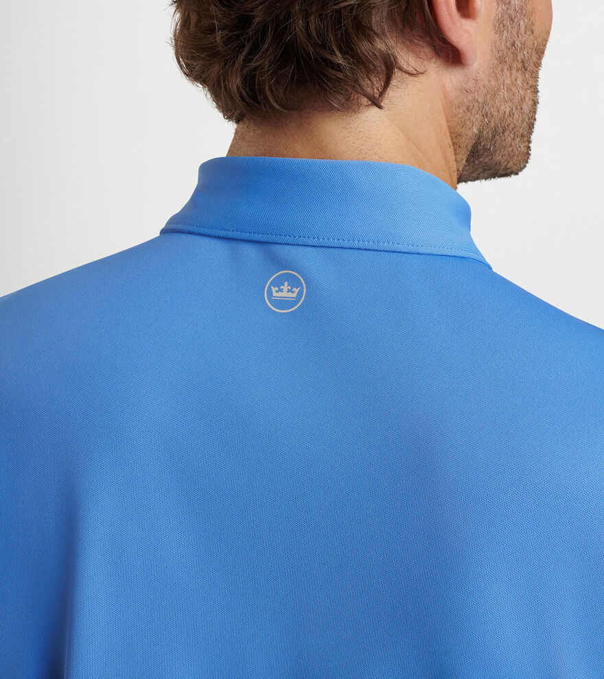 Solid Performance Mesh Polo image number 4