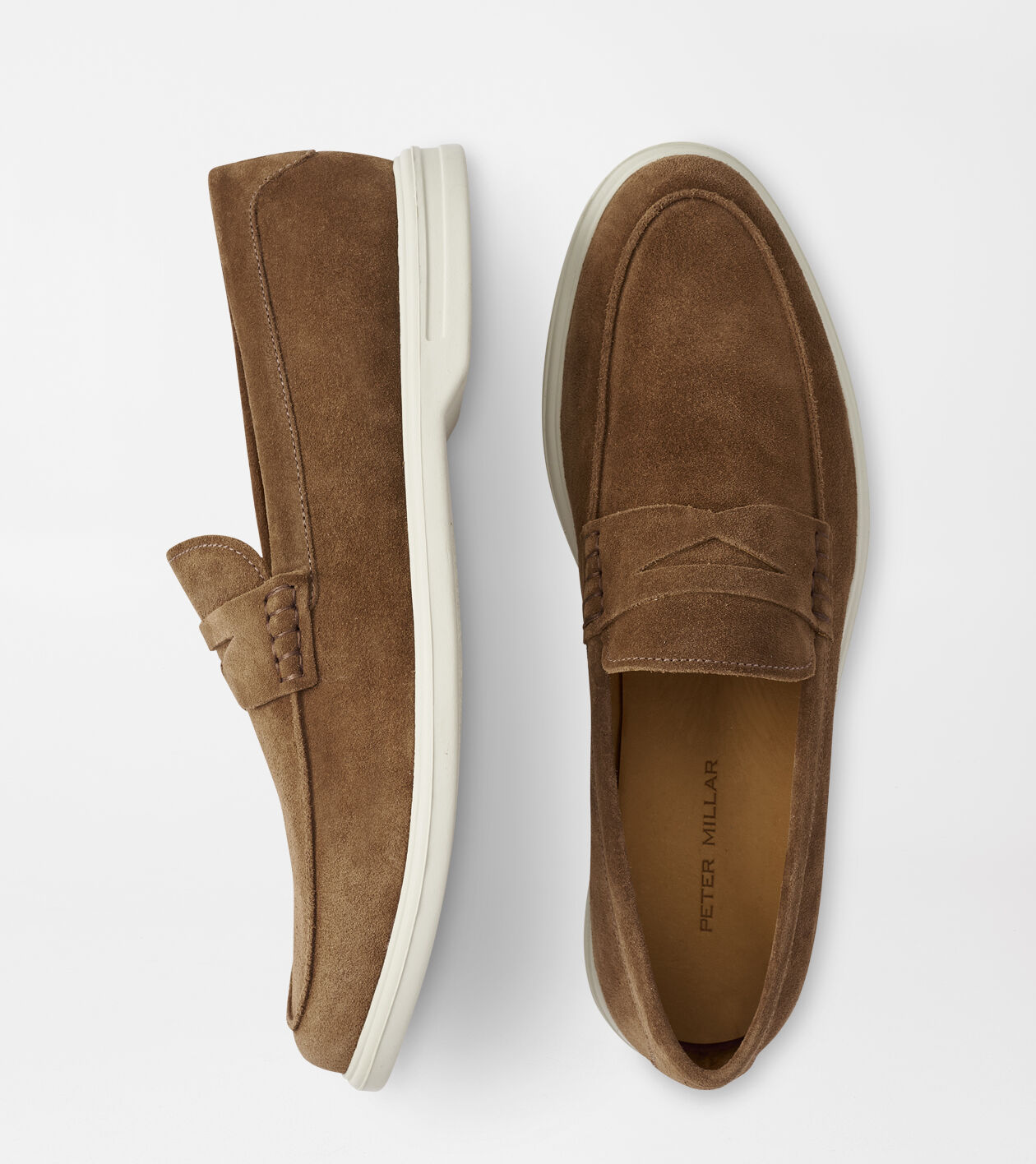 Peter millar sale suede loafers