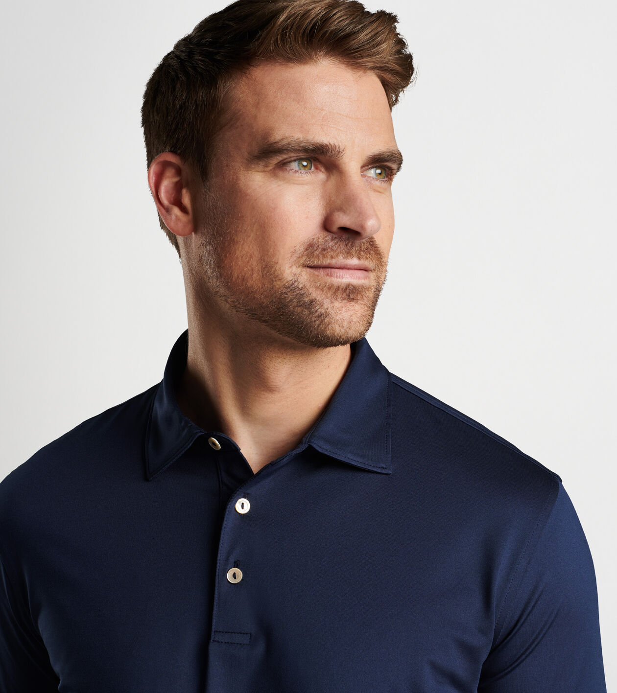 peter millar long sleeve polo