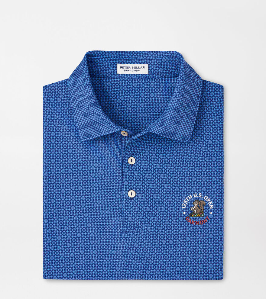 125th U.S. Open Cumberland Geo Performance Mesh Polo image number 1