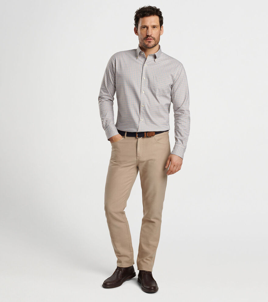 Hamilton Crown Lite Cotton-Stretch Sport Shirt image number 2