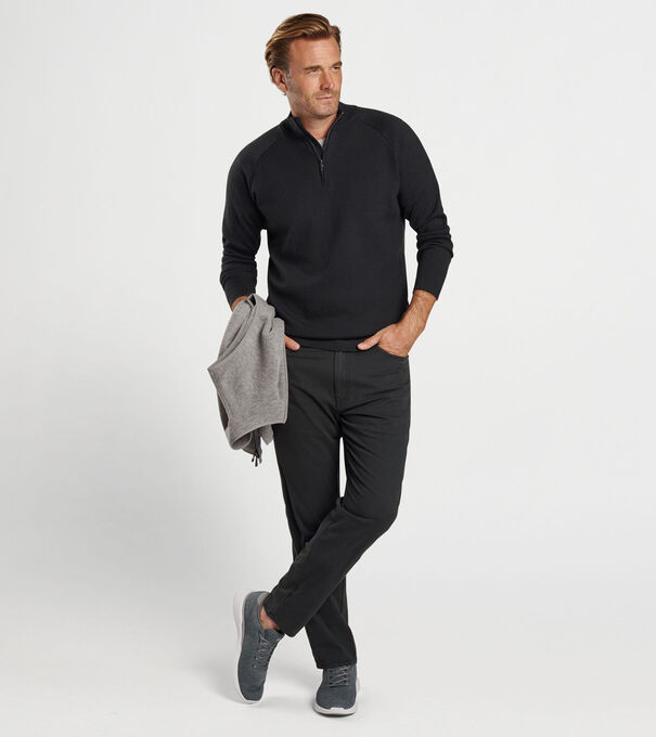 Signature Sateen Five-Pocket Pant