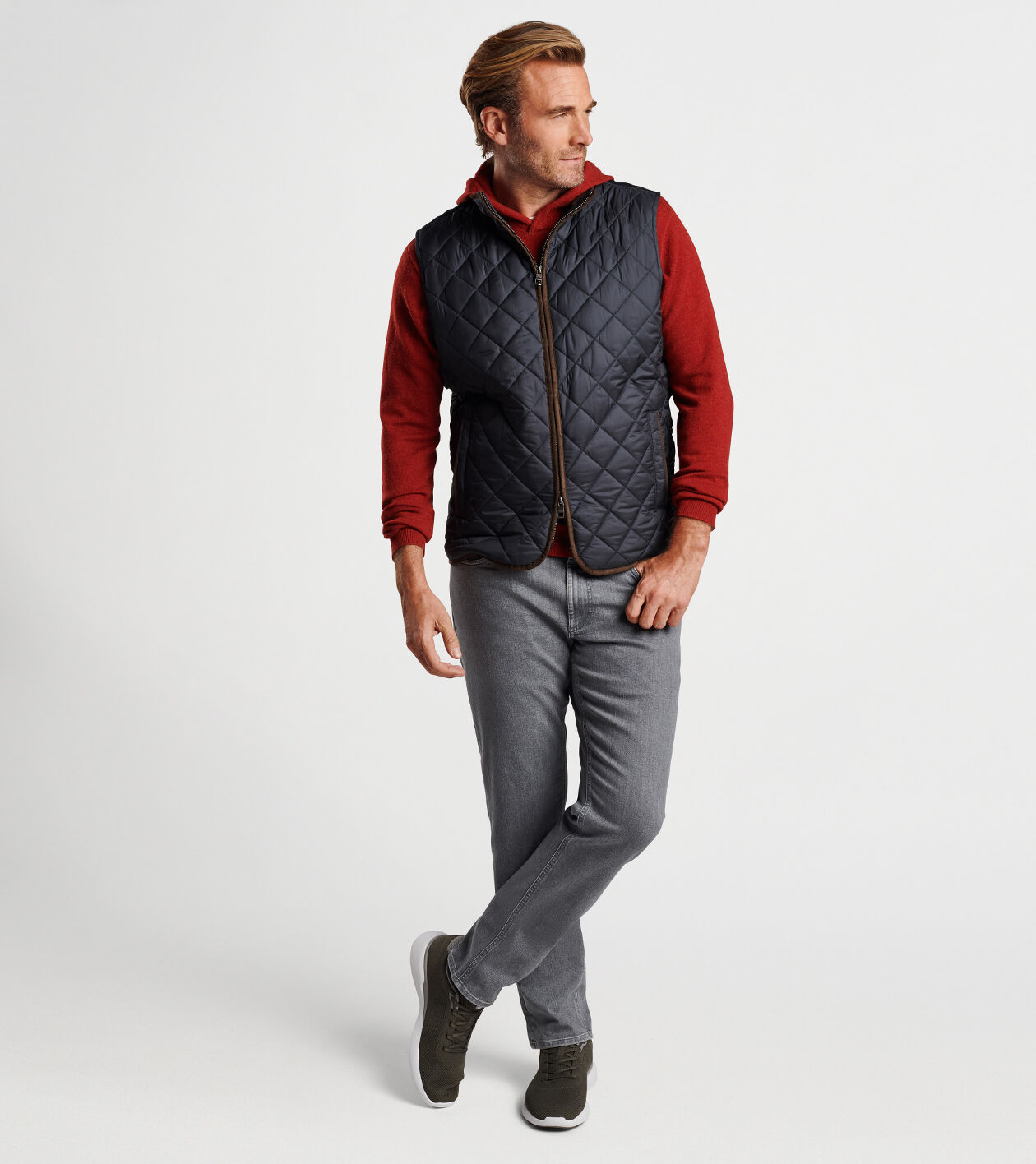 Essex Quilted Travel Vest | Men's Vests | Peter Millar