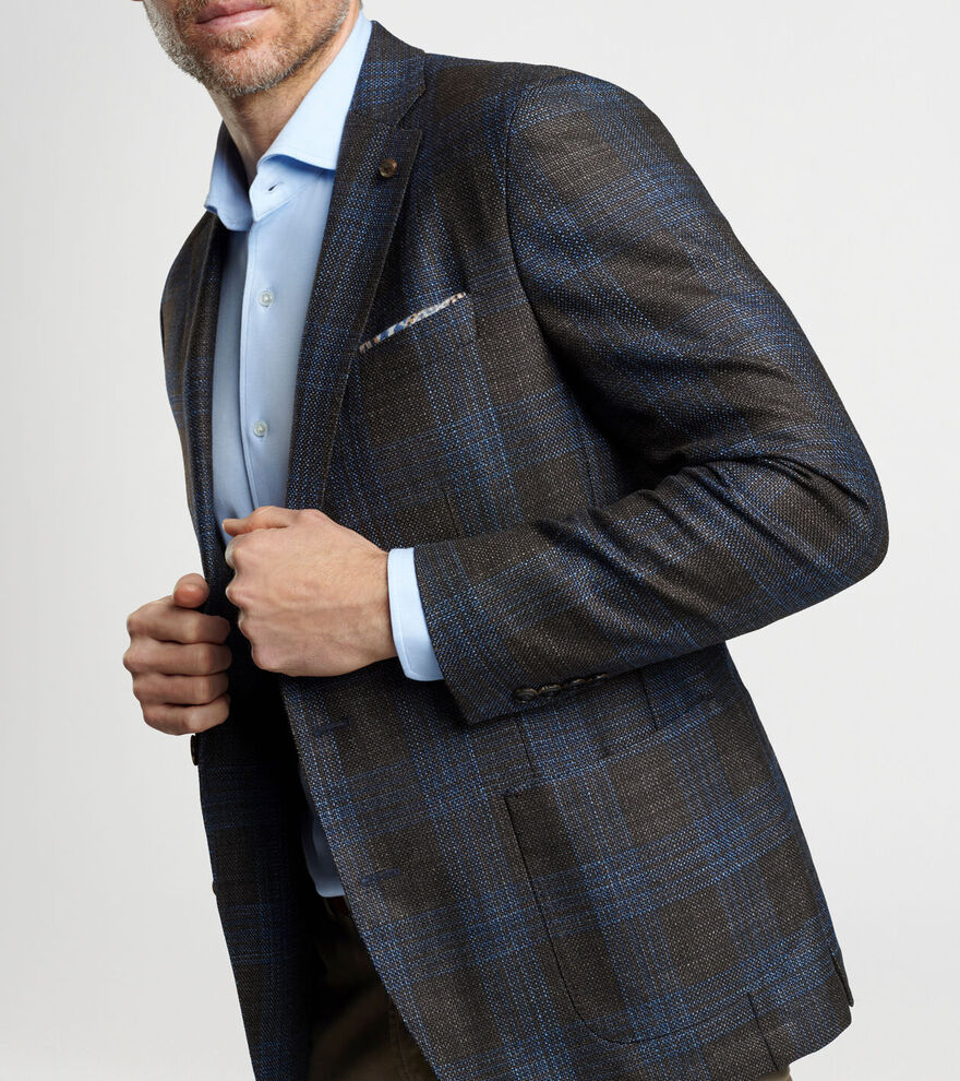 Navan Plaid Soft Jacket image number 4