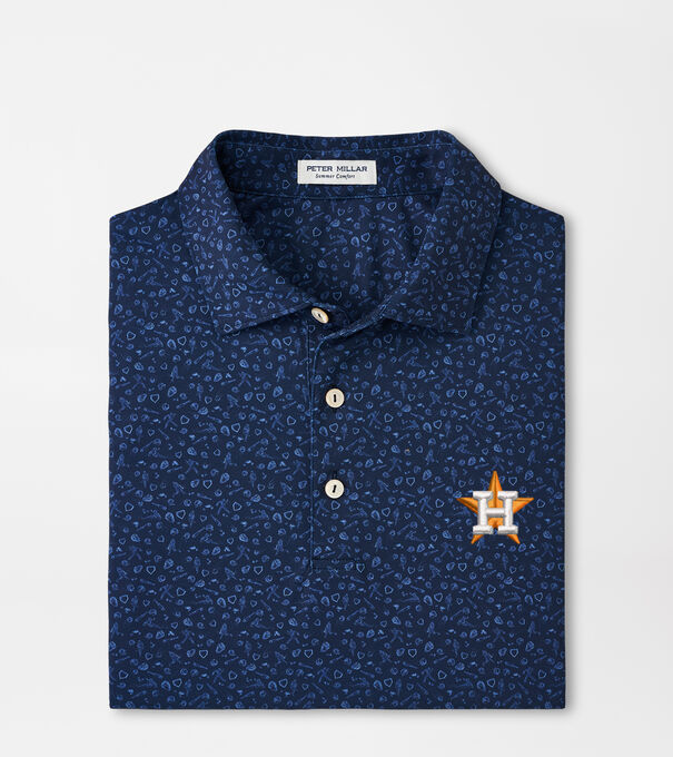 Houston Astros Batter Up Performance Jersey Polo