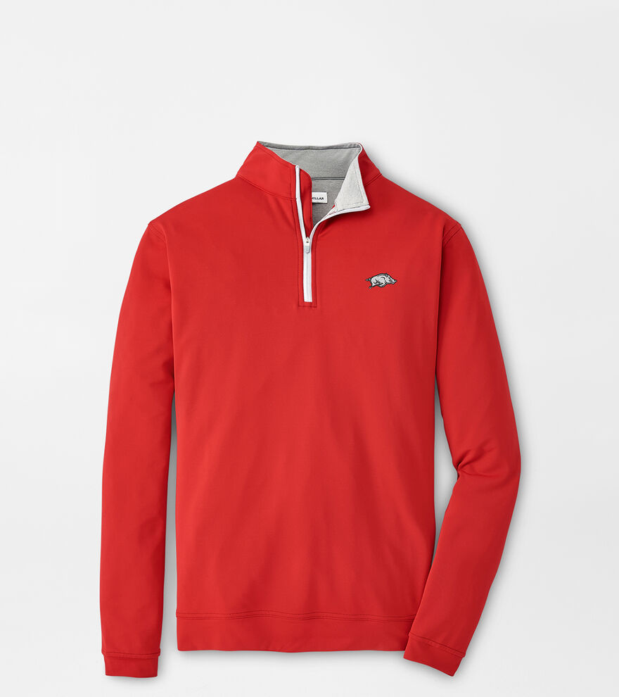 Arkansas Perth Performance Quarter-Zip image number 1