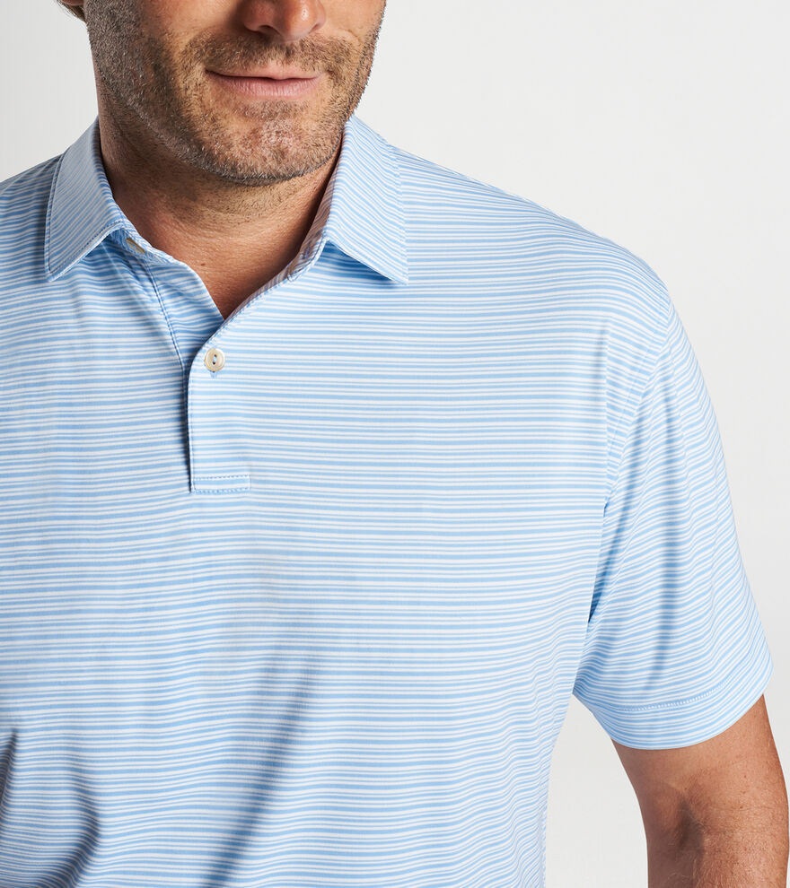 Featherweight Performance Payne Stripe Polo image number 4