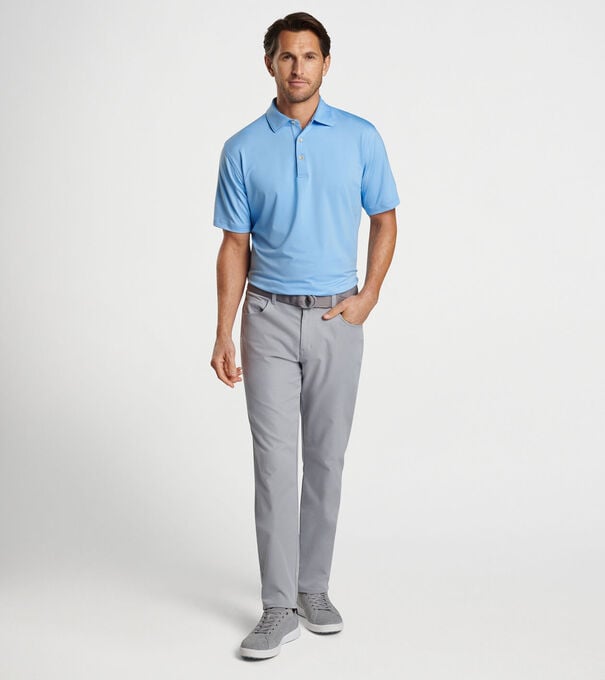 Solid Performance Jersey Polo