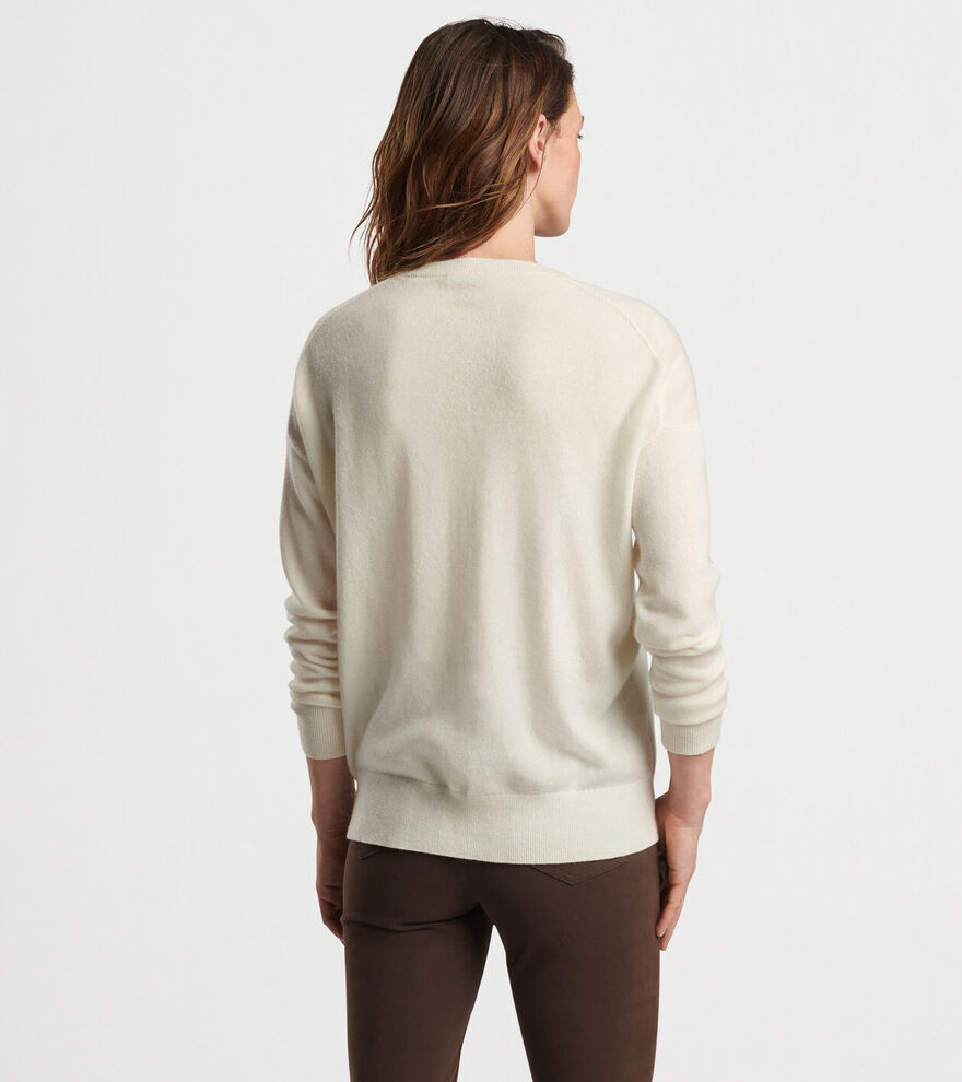 Women's Artisan Crafted Cashmere Crewneck Sweater image number 3