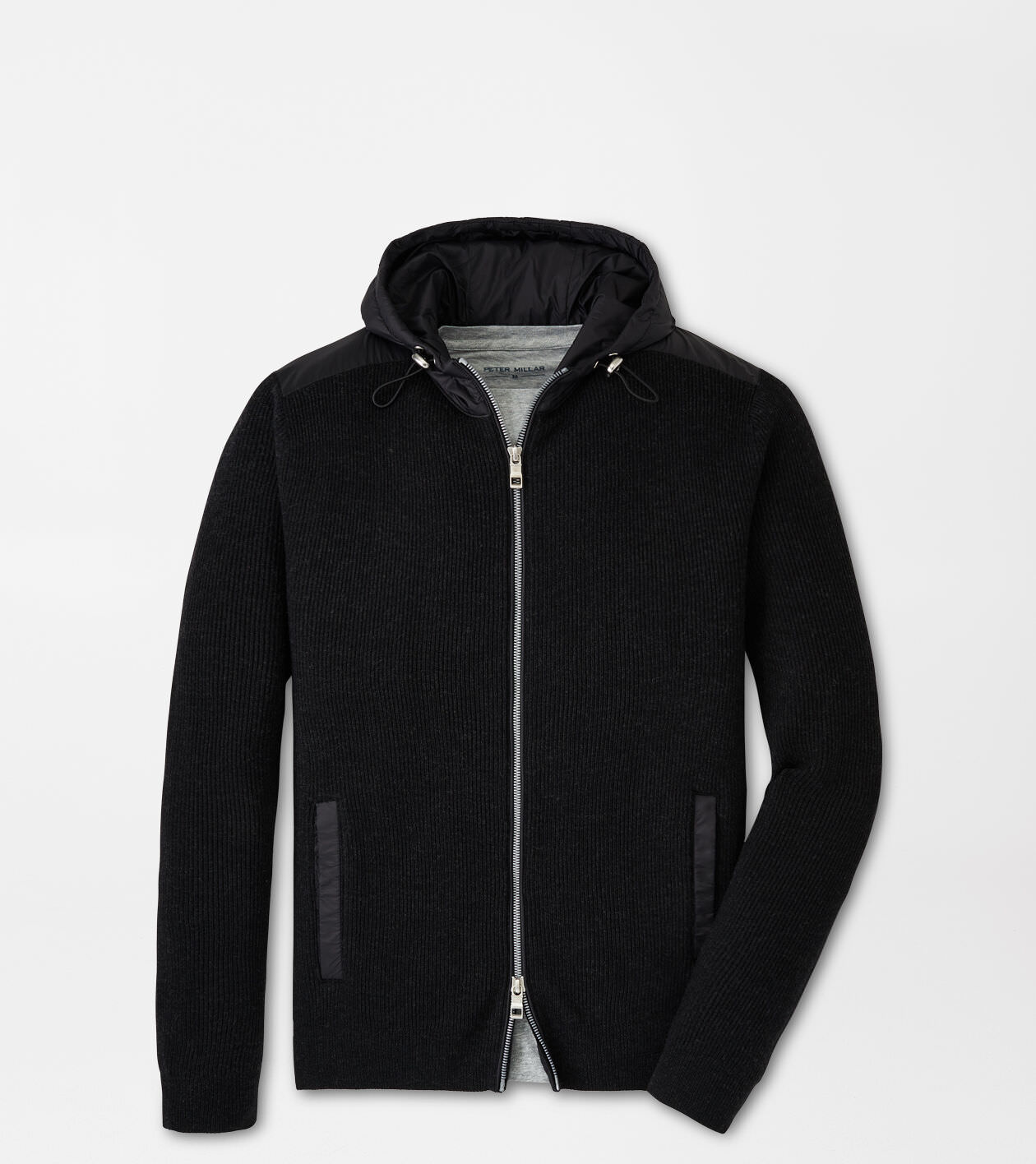 Holdridge Hybrid Full-Zip Hooded Sweater