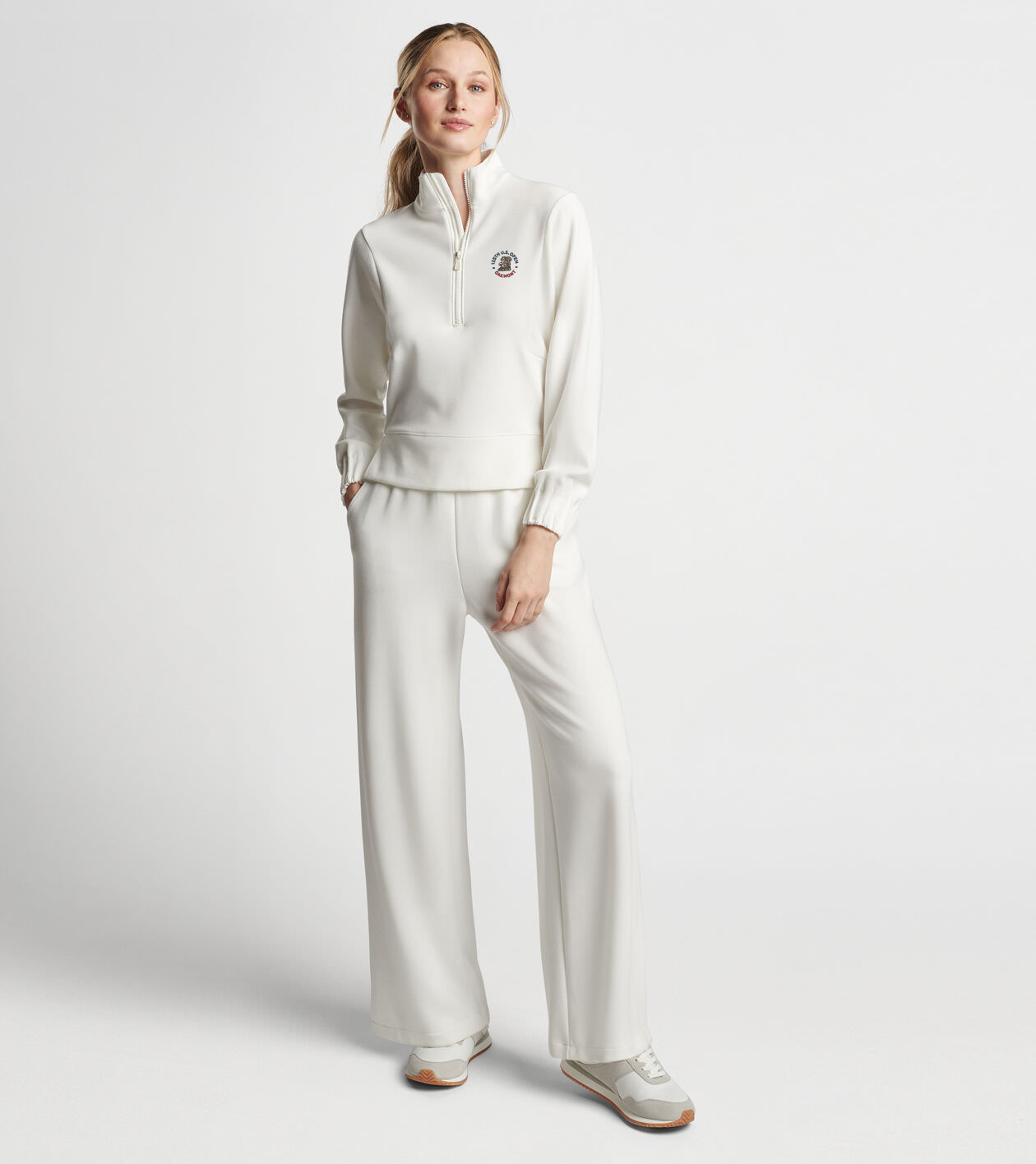 125th U.S. Open Flora Knit Half Zip Pullover